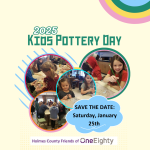 Kids Pottery Day on January 25th