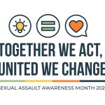 Sexual Assault Awareness month graphic